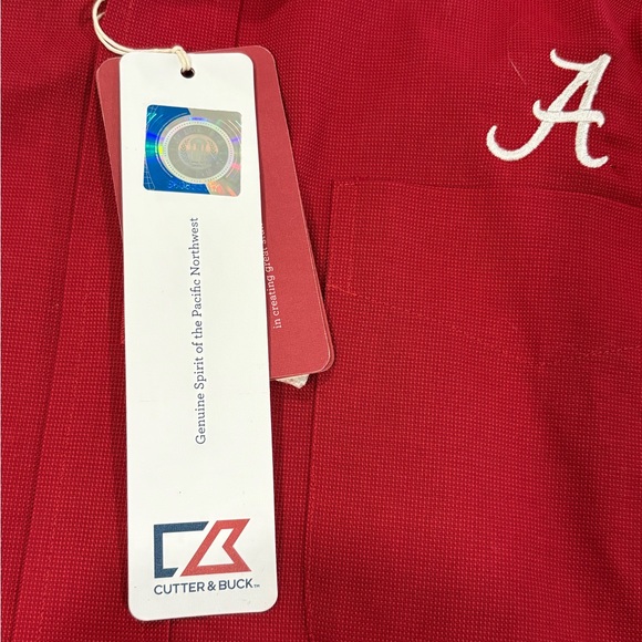 Cutter & Buck Alabama Crimson Tide Casual Button Down Shirt - Picture 3 of 5